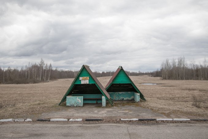 13. Gali, Belarus’tan otobüs durağı. Fotoğraf: Christopher Herwig.